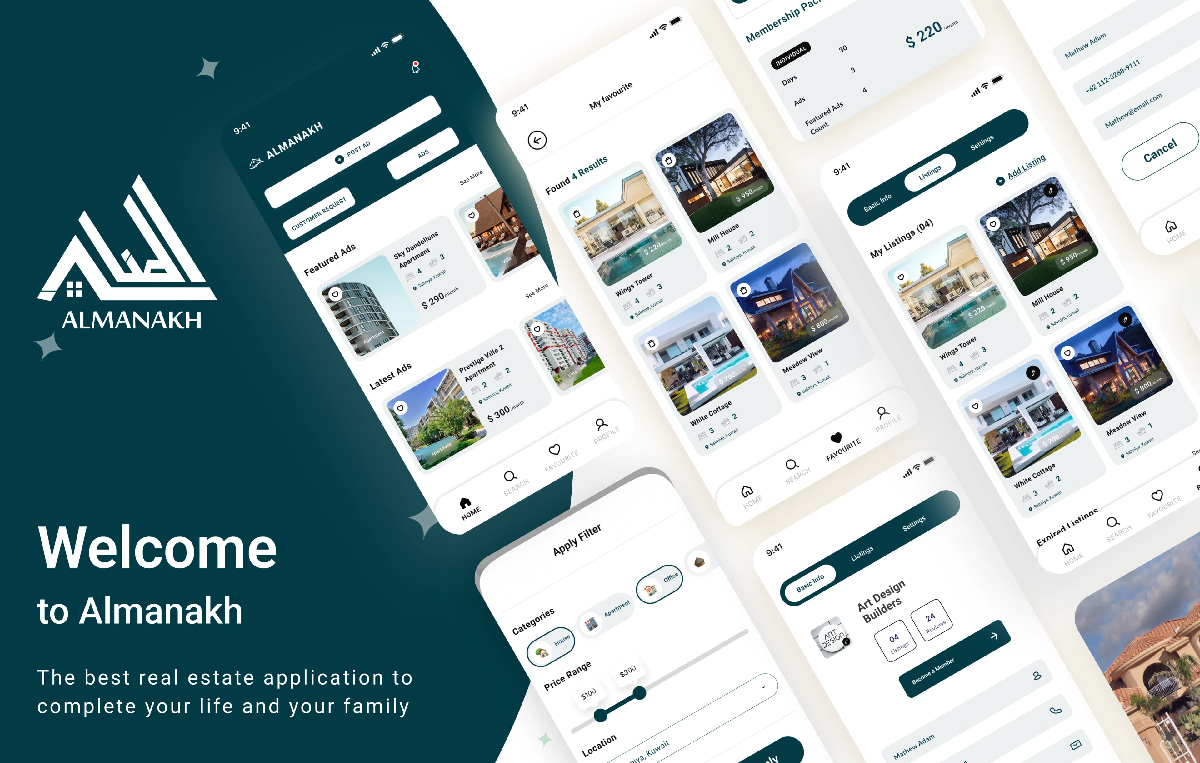 Almanakh - Real Estate Mobile App
