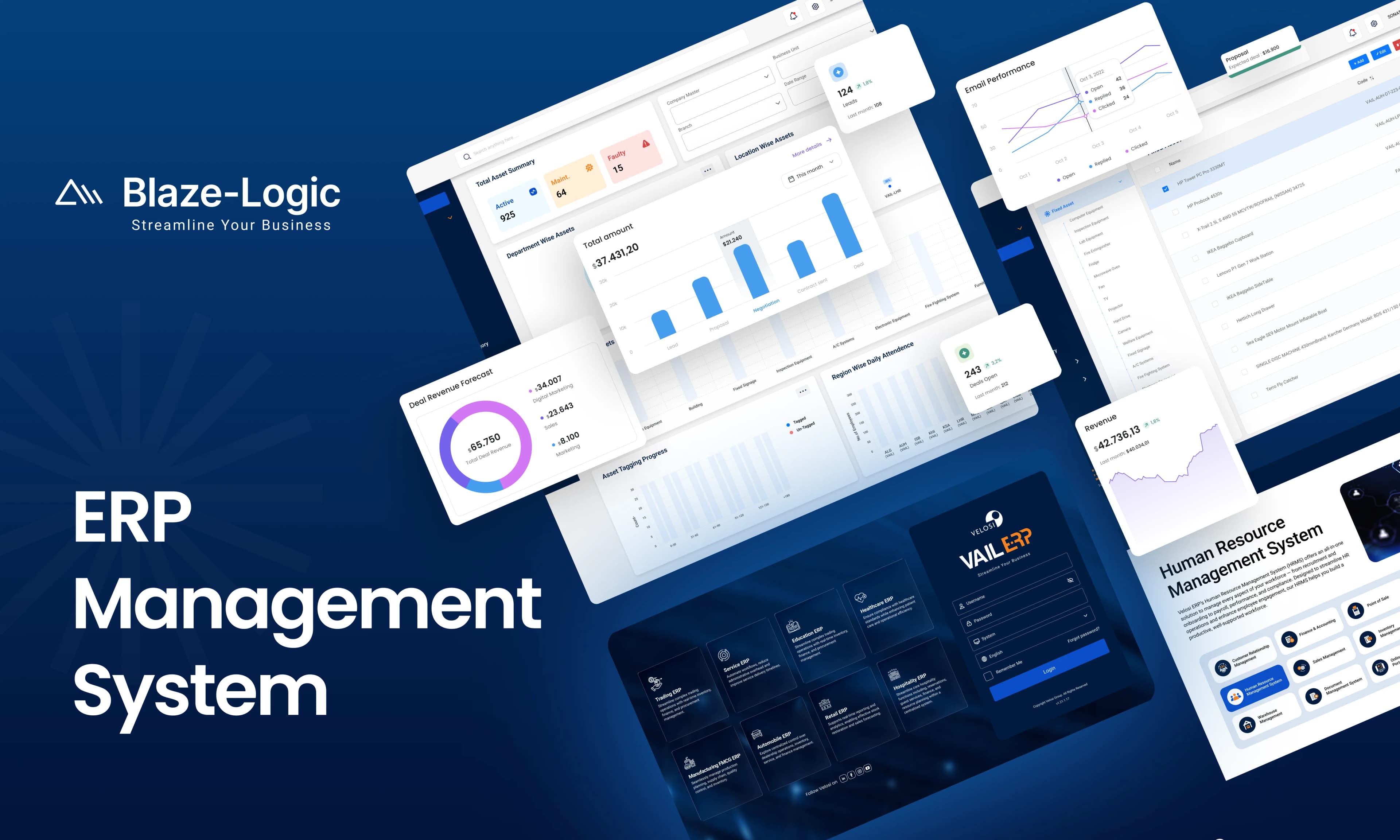 Blaze-Logic ERP Management System