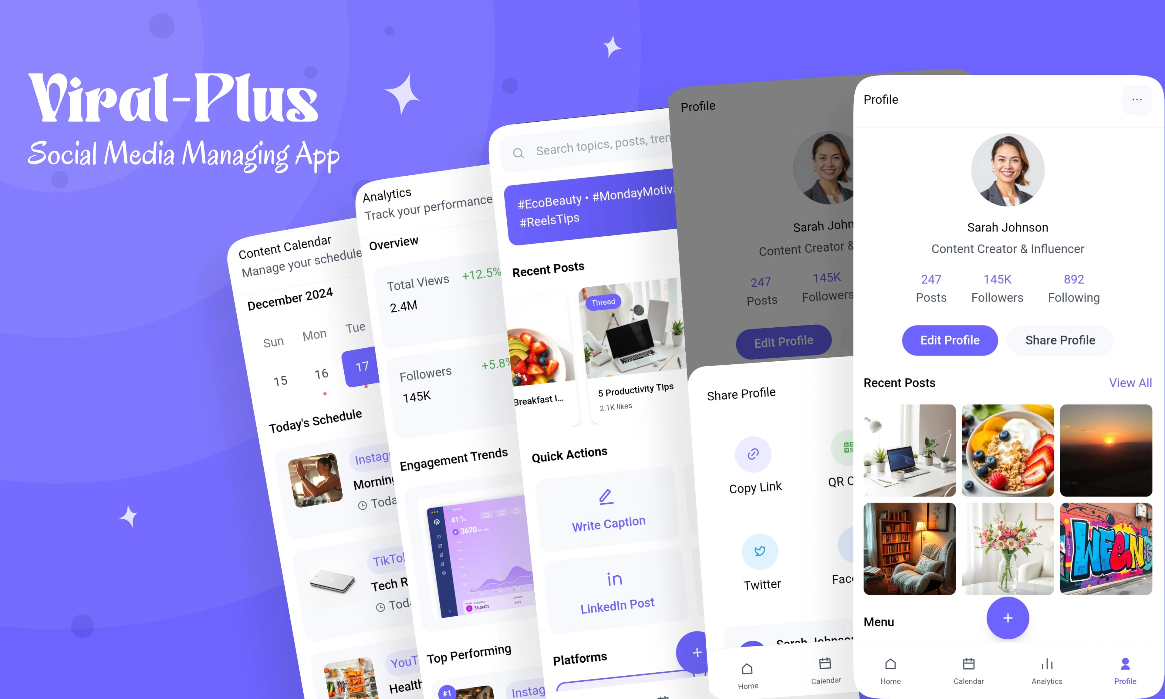 Viral-Plus - Social Media Management Platform